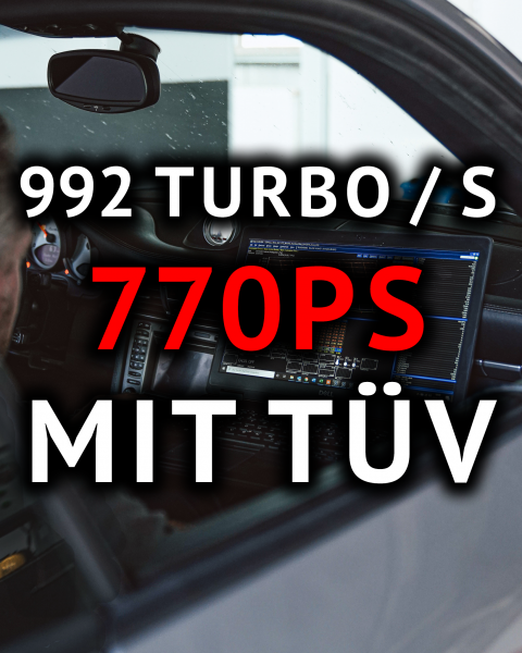 STAGE 1 - 770 HP TÜV - CHIPTUNING, PERFORMANCE AIR FILTER - 