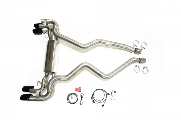Aulitzky Exhaust | BMW M340i OPF | G20/G21 | Rear silencer with flap control TÜV - 