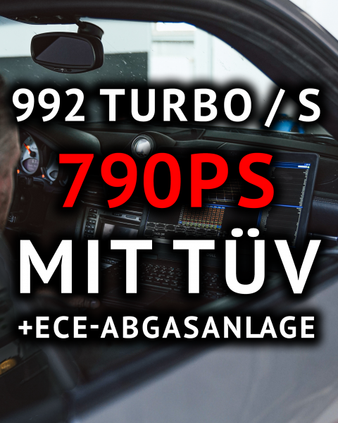 STAGE 1 - 770 HP TÜV - CHIPTUNING, PERFORMANCE AIR FILTER - 